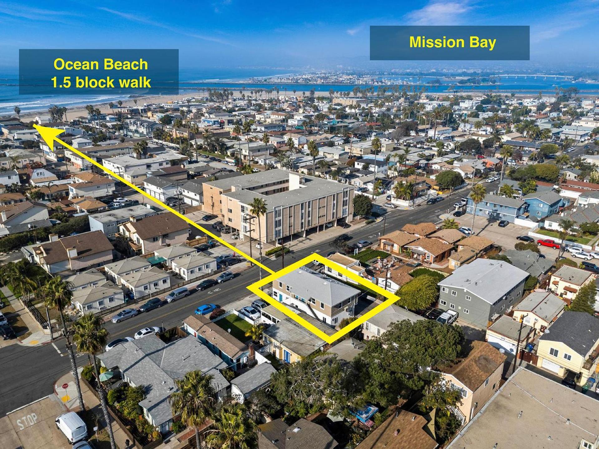 Newly Renovated 3br Modern In Heart Of Ocean Appartement San Diego