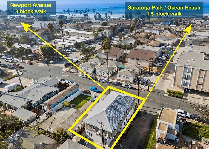 Newly Renovated 3Br Modern Apt In Heart Of Ocean Beach